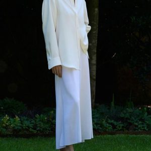 Minimalist White Oversized Shirt