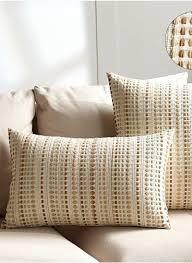 Textured Pillow Cover Set – Neutral Shades
